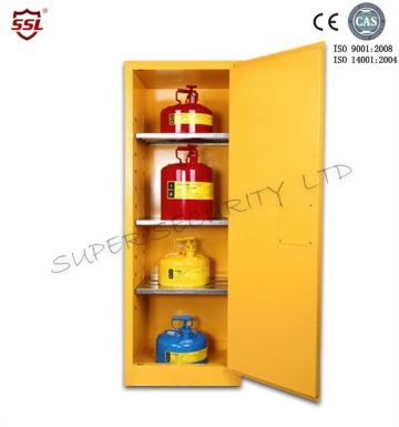 Vertical Corrosive Chemical Storage Cabinet , Industrial Storage Box