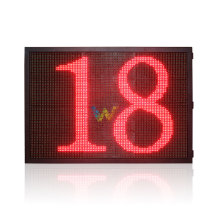 P10 red green countdown timer led display