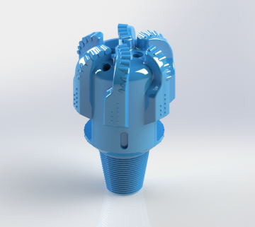 Matrix body and steel body pdc drill bit matrix pdc drill bit