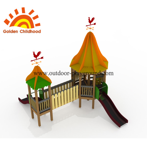 Kemudahan Menara Yellow Slide Climber Untuk Dijual