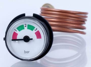 D28 manometer Tube Pressure Gauge