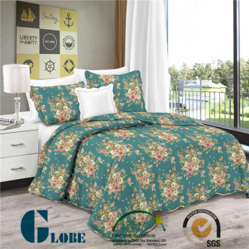 100% polyester quilted bedspread summer quilt