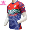 Inokodzera Yakasarudzika Tsvuku Varume Varume Rugby Shirts