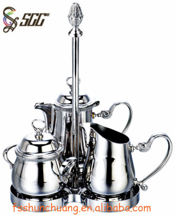 Stainless Steel Creamer ,Sugar Jug And Milk Pot Set ,Display Set For Sale