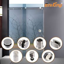 Stainless steel SS304 frameless glass sliding shower door hardware