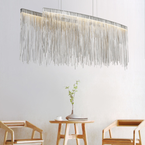 LEDER Beaded Glass Chandelier Beliichtung