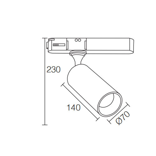 LEDER High Voltage Beamshift 28W LED svjetlo na stazi