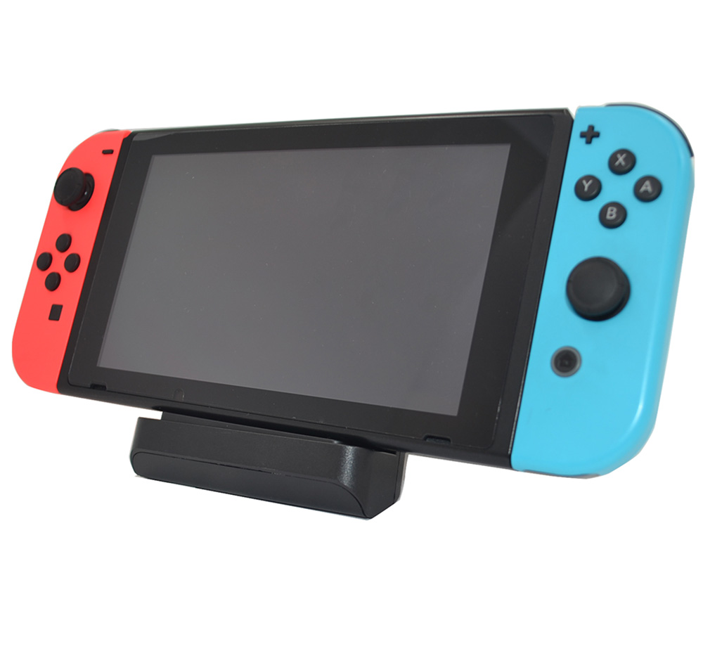 Portable Charging Station For Switch Black color Portable Charging Station For Switch Black color