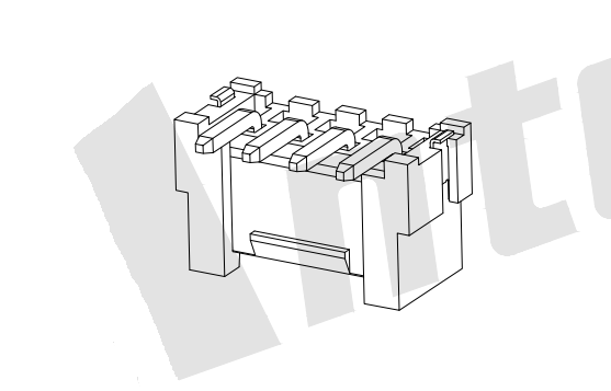 VH3.96mm 180 ° SMT ตัวเชื่อมต่อเวเฟอร์ AW3961VM-NP