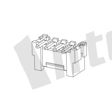 VH3.96mm 180° SMT Wafer Connector Series AW3961VM-NP