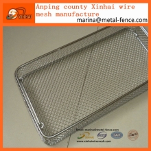 Customize Small Silver Stainless Steel Wire Metal Basket