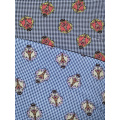 Check Interest Rayon Voile 60S Printing Woven Fabric