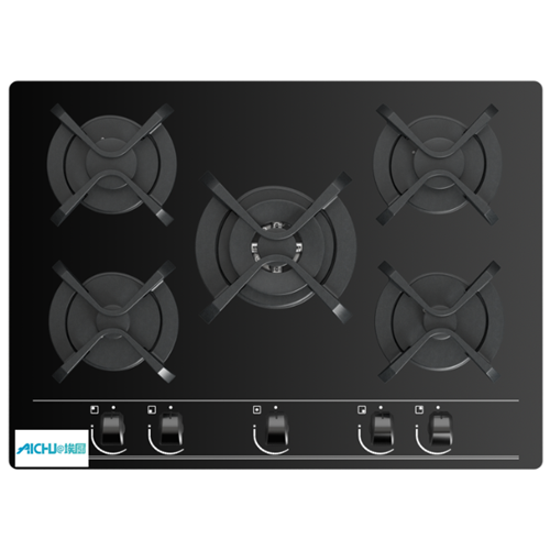 GE Gas On Glass Cooktop 5 Burner