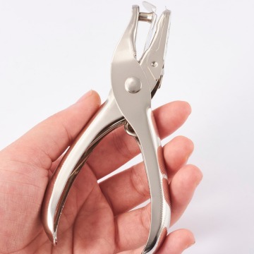 Pore Diameter Punch Pliers Single Hole Puncher Hand Paper Scrap booking Punches 1-8 Pages Paper Hole Metal Puncher 128x59x14mm