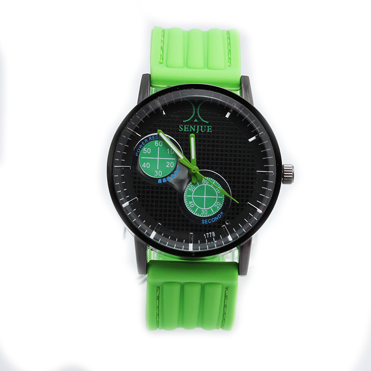 Waterproof Silicone Rubber Bracelet Watch