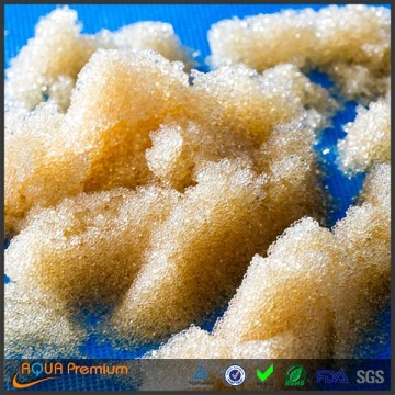 Anion and cation exchanger resin acrylic acid polymer