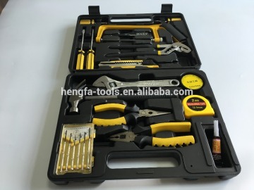 Twenty one basic fix repair home tools set