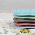 Scouring Pad Dish Kitchen Cleaning Microfiber Scrub Sponge