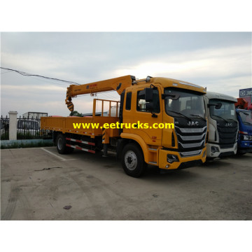 6ton 4x2 JAC Crane Trucks