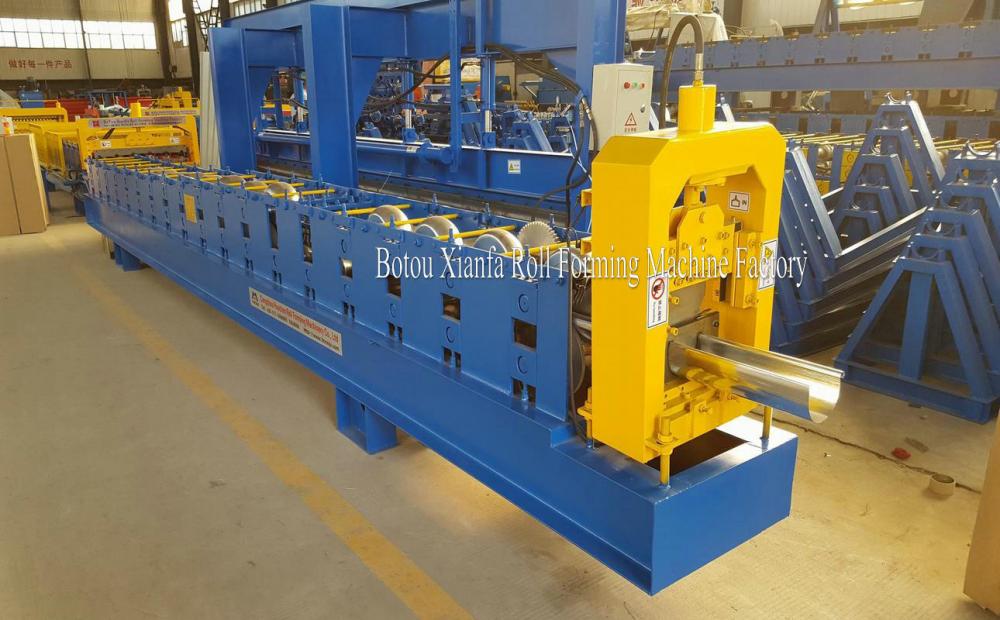 Color Steel Galvanized and Aluminum Gutter Machine