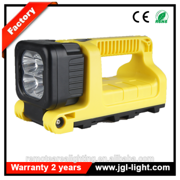 China Portable 12W outdoor lithium battery maintenance led torchlight with USB connector homeland security