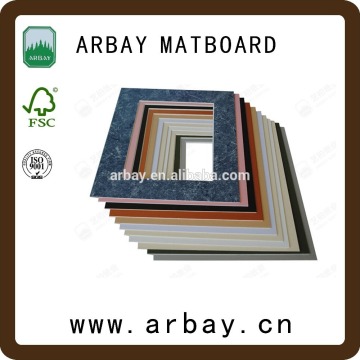 high grade sexy photo frame matboard best selling photo mat board custom pre-cut mat board