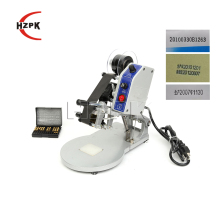 Thermal Printer for Plastic Bags - HZPK Manual Paper Card Ribbon Batch Date Coding Machine
