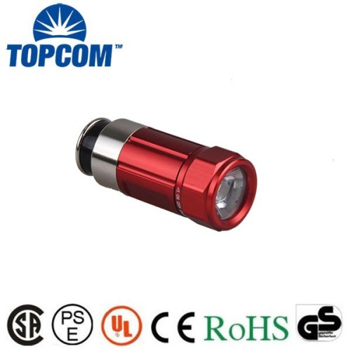 Hot sell TP-2347 Mini LED rechargeable Auto flashlight Light Torch/Auto Rechargeable Torch