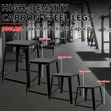 Professional Plyometric Platform Box Set: Versatile Fitness Equipment for Jumping Exercises and Training