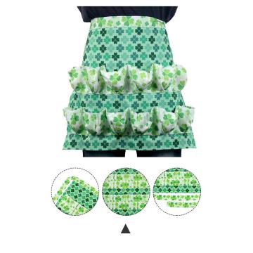 Egg apron custom made pattern splicing waterproof