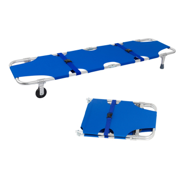Aluminum alloy folding stretcher ambulance stretcher