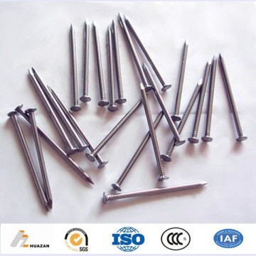 Huazan nail iron nail factory Galvanized Finishing Common Nail For Dubai Scrap