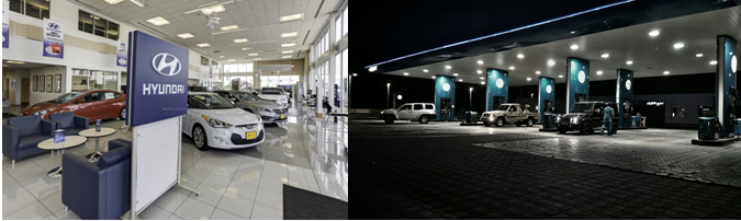 LUXINT Factory Direct Sales 40W-200W Outdoor Lighting Eco-Friendly Fashion 120W 150W 200W Led Canopy Light Gas Station