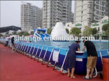 2014 hot sale above ground steel frame pool