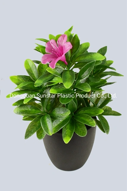 Artificial Plant Bonsai Potted Azalea for Home Decoration (51047)