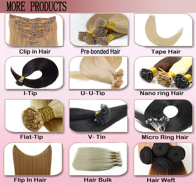 Factory Price Top Quality Best Invisible Virgin Tape in Human Hair Extension