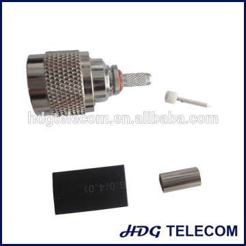 N Plug Crimp Connector For RG223 Cable