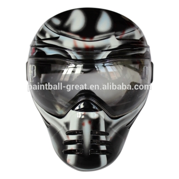 Paintball Accessories Save Phace Military Paintball Full Face Mask With Double Goggles Can Anti Fog For Outdoor Sports