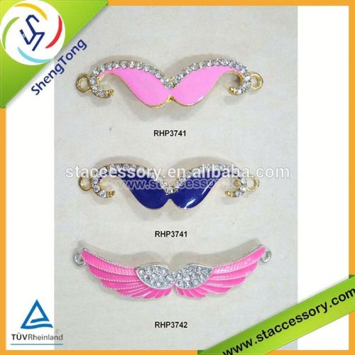 Wholesale mustache metal pendant