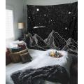 3D Wolf Tapestry Printed Beast Moon Wolf Tapestry