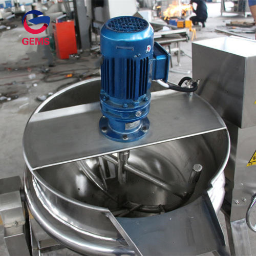 Jacketed Cooker Syrup Cooking Stirrer Sugar Boiler Machine