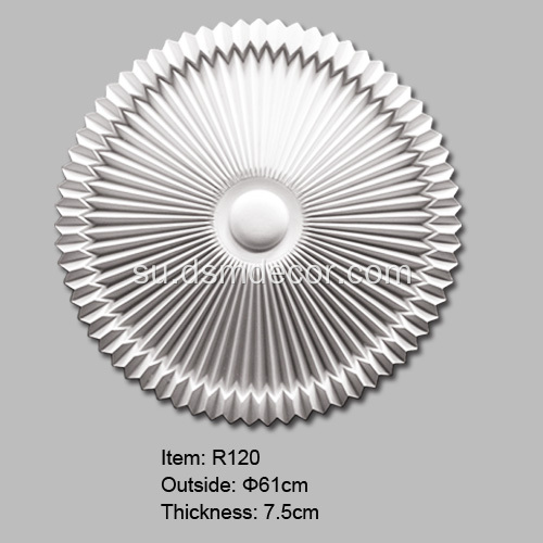 Polyurethane Shakuras siling Medallion