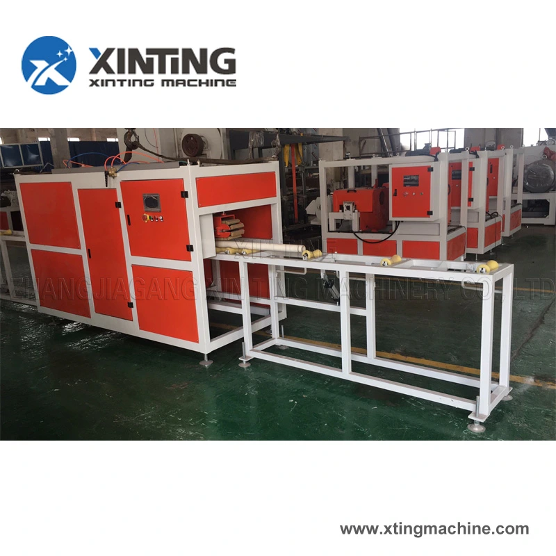 Autumatic Threading PVC Pipe Slotting Punching Drilling Machine