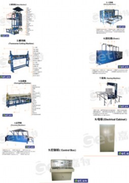 Cooling pad  produce line