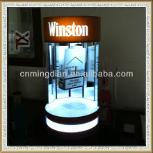 maglev floating cigarette display, LED magnetic Floating/Rotating display/Tobacco Display