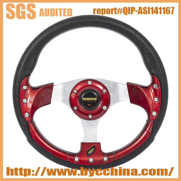 5156A High Quality PU Racing Steering Wheel Refitting Auto Parts