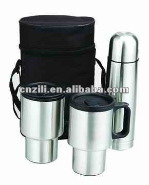 Travel mug & Vacuum flask set