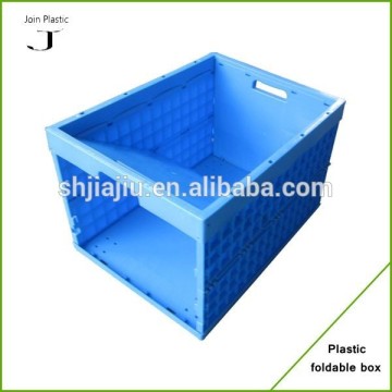 Plastic collapsible moving container