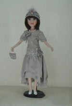 16" Handmake  Porcelain Doll