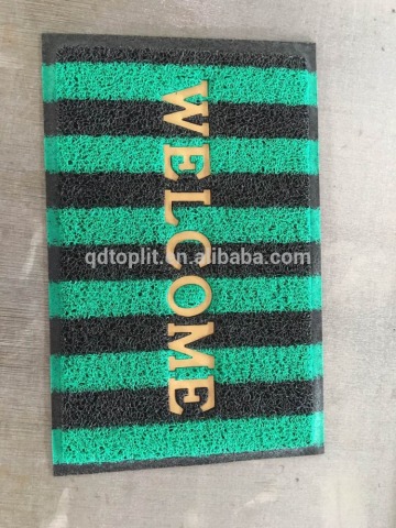 PVC door mat/ PVC welcome mat / PVC foam mat / PVC floor mat / PVC coil door mat